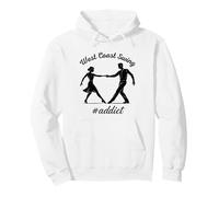 West Coast Swing - Cadeau Original pour Passionnés de Danse Sweat à Capuche
