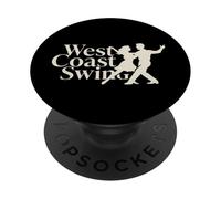 West Coast Swing Dance Partenaire du West Coast Swing Dancer PopSockets PopGrip Adhésif