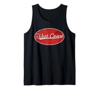 West Coast Vintage Varsity Style California Design Débardeur