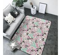 West Cowgirl - Tapis disco pour décoration de salon, tapis antidérapant et lavable, tapis d'intérieur pour chambre à coucher, salon, 203,2 x 147,3 cm