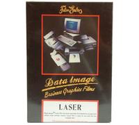 West Film Lot de 100 feuilles de Papier format A4 à dos Data Image microns-Transparent (Pack de 100)