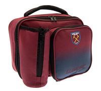 West Ham Football Club Official Fade School Lunch Bag Box With Bottle Holder