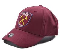 West Ham United Casquette de baseball anglaise Premier League Claret - Authentique EPL, bleu ciel, taille unique
