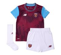 West Ham United Enfant New Balance 26/27 Home Infant Kit, Polyester, Taille 18.2