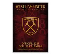 West Ham United FC 2027 A3 Deluxe Calendar