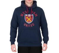 West Ham United FC Officiel - Pull à Capuche thème Football - Polaire - Motif Graphique - Homme - M