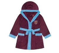West Ham United FC officiel - Robe de chambre à capuche - polaire - bébé - 12-18 mois