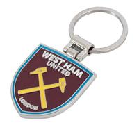 West Ham United FC - Porte-clés EXECUTIVE (Taille unique) (Pourpre/Argenté)