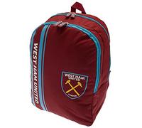 West Ham United FC Sac à Dos à Rayures pour l'école, Les Vacances, Le Pique-Nique, idée Cadeau pour Anniversaire, Noël
