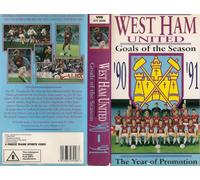 West Ham United - Goals Of The Season '90-'91 [VHS] [Import anglais]