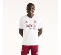 West Ham United Homme New Balance 26/27 Away Short Sleeve Jersey, Polyester, Taille L