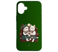 West-Highland-Terrier Westie Chiens Whisky Amour Écosse Coque pour iPhone 16 Plus