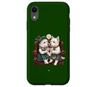 West-Highland-Terrier Westie Chiens Whisky Amour Écosse Coque pour iPhone XR