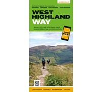 West Highland Way: Easy-to-use folding map and essential information, with custom itinerary planning for walkers, trekkers, fastpackers and trail runners