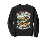 West Highland Way Scotland Randonnée Trail Homme Femme Sweatshirt