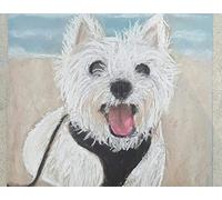 West Highland White Terrier,Adult 1500-piece Puzzle,Teen Boys and Girls Jigsaw Puzzles Premium Fun Family Challenging Birthday Jigsaw Puzzles,57x87cm
