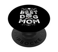 West Highland White Terrier Best Dog Mom Dogs Mothers Day PopSockets PopGrip Adhésif