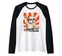 West Highland White Terrier DJ House Music, amateur de chiens rétro Manche Raglan
