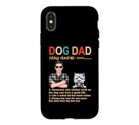 West Highland White Terrier Dog Dad Definition Fathers Day Coque pour iPhone X/XS