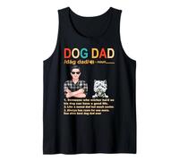 West Highland White Terrier Dog Dad Definition Fathers Day Débardeur