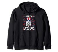 West Highland White Terrier Dog Patriotic 4th of July Dogs Sweat à Capuche