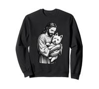 West Highland White Terrier et Jésus Christian Faith Dog Sweatshirt