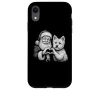 West Highland White Terrier Père Noël pour Amoureux des Chiens Coque pour iPhone XR