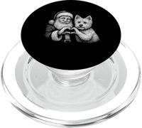 West Highland White Terrier Père Noël pour Amoureux des Chiens PopSockets PopGrip pour MagSafe