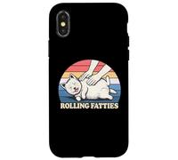 West Highland White Terrier Rolling Fatties Pun Blague Chien Coque pour iPhone X/XS