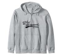 West Hollywood California Convient aux Hommes et aux Femmes. Sweat à Capuche