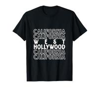 West Hollywood California LA CA pour Homme et Femme. T-Shirt