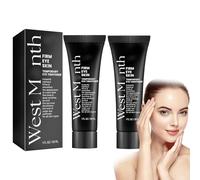 West Month Firm Eye Cream, Instant Firmx Eye Tightener, Anti-aging Eye Cream Reduce Eye Bags,Fade Fine Lines, Bright and Tight, Instant Firm Eye Cream for Reduce Eye Bags (2 PCS)