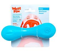 West Paw Design Zogoflex - Hurley - Jouet en caoutchouc pour chien - Bleu - Taille S
