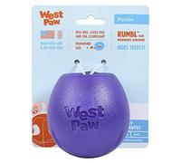 WEST PAW Jouet os à mâcher pour Petit Chien RUMBL Small - Violet