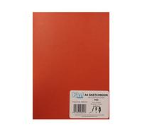 West RS261551 Carnet à dessin agrafé Mat A3 Rouge