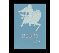 West Rusk-Gaston-New London High School - 1978 Yearbook | Official Classmates® Premium Reprint | Authentic Archival Edition | Softcover