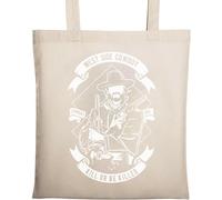 West Side Cowboy Kill Or Be Killed Sac fourre-tout en coton écologique Beige