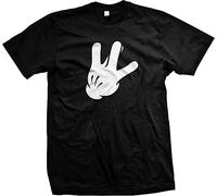 West Side Westside Cartoon Hand Cali Life West Coast Music Swag Mens T-Shirt Black S