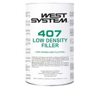 WEST SYSTEM 407 Mastic de faible densité 150 g - Épaissit l'époxy pour la réparation du bois, des matériaux marins et de la fibre de verre - Poudre adhésive imperméable et pour époxy bi-composant