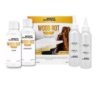 WEST SYSTEM Kit Réparation Bois Pourri - Résine Époxy Bi-composant - Petite | Colle, Pâte à Bois pour Restaurer, Renforcer Huisseries, Abris, Clôtures et Usage Marine