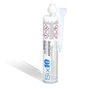 WEST SYSTEM Six10 Résine Époxy Transparent pour Bois en Cartouche et Adhésif Bicomposant 180ml - Adhesif Forte Étanche de Métal, Plastique, Céramique - Pour Projets de Bricolage Robustes