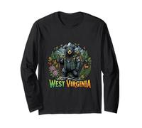 West Virginia Mountain Bear Randonnée Nature Manche Longue