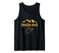 West Virginia Mountain Mama WV Minimalist Randonnée Camping Débardeur