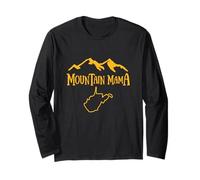 West Virginia Mountain Mama WV Minimalist Randonnée Camping Manche Longue