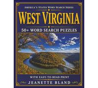 West Virginia Word Search Puzzles: 50+ Word Search Puzzles with Easy-to-Read Print | 8 x 10 Inches, 114 pages | Great for Gifts, Vacations, Classrooms, and Free Time