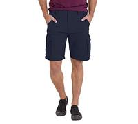 westAce Short cargo de combat pour homme 100 % coton 6 poches chino été travail sécurité essentiel demi-pantalon taille 32-44, bleu marine, 4
