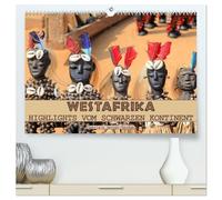 Westafrika, Highlights vom schwarzen Kontinent (hochwertiger Premium Wandkalender 2026 DIN A2 quer), Kunstdruck in Hochglanz: Eine Bilderreise durch ... Voodoozauber und freundliche Menschen.