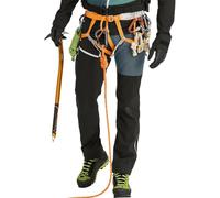 WESTALPEN SOFTSHELL PANTS M - C: black raven_ T: XL