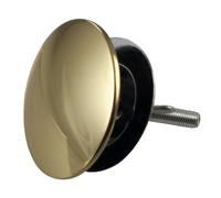 Westbrass D202-01, cache-trou d'évier de cuisine, 5 cm, laiton poli