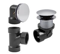 Westbrass D593ark-26 Illusionary trop-plein, SCH. 40 ABS plombiers Lot